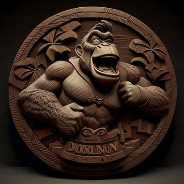 3D модель Игра Donkey Kong Country Tropical Freeze (STL)